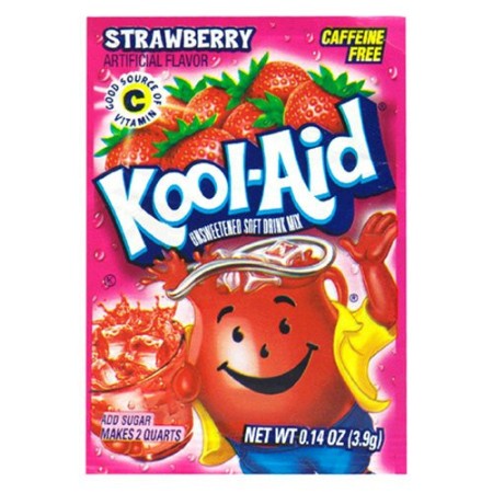 Strawberry Kool-Aid---OH YEAH!