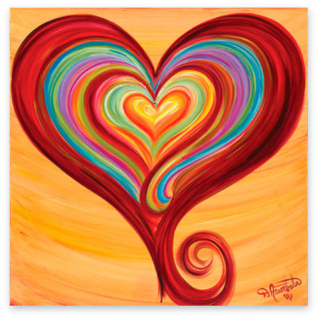 heart of compassion art